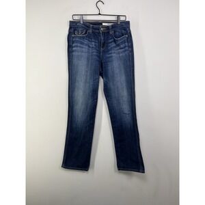 DKNY Jeans Soho Women's 10 Medium Wash Bootcut Stretch Denim 29 Inseam